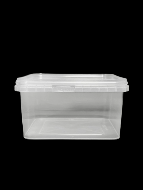 Envases para Alimentos taper cuadrado 1000ml con tapa hermetica 480x640 black